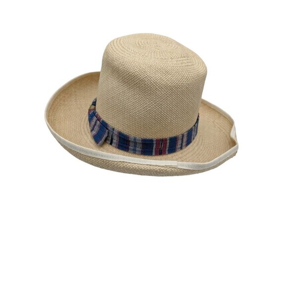 Vintage Betmar Womens Classic Roll-Up Paper Sun Hat One Size - Picture 2 of 10